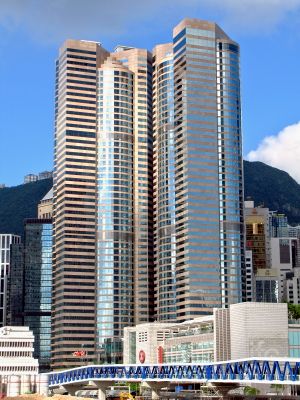 Exchange Square is an office tower in Hong Kong.