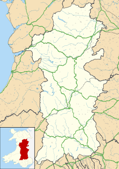 Llanafan Fawr is located in Powys