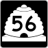 State Route 56 marker