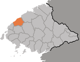 Location of Ŭiju County