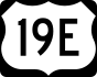 U.S. Route 19E marker