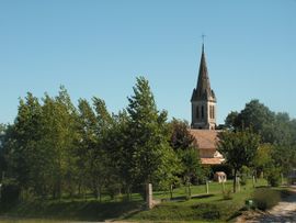 The church of Ginestet