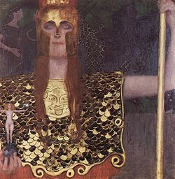 Pallas Athena by Klimt