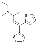 General structure of Ethylmethylthiambutene.