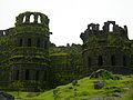 Raigad fort towers.jpg