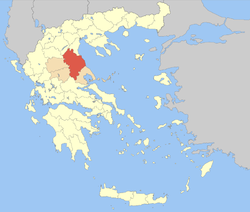 Larissa within Greece