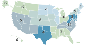 UNOS-OPTN Region Map.png