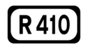 R410 road shield}}