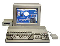 Commodore Amiga 500, 16-bit computer (1987)