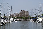 Kemah marina and boardwalk