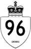 Highway 96 shield