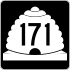 State Route 171 marker