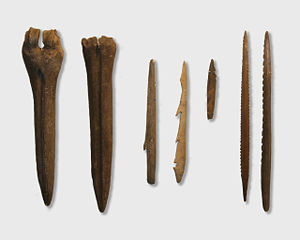 Kunda culture bone tools