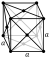 Face-centered cubic crystal structure for argon