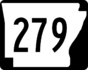 Highway 279 marker