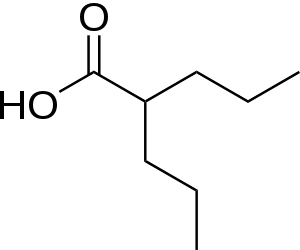 Valproic acid.svg