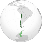 Location of Chile