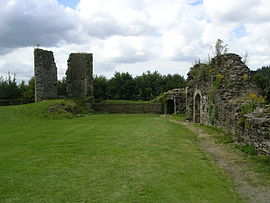 Ruins of the chateau