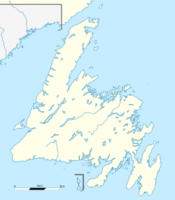 Port Blandford is located in Newfoundland