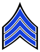 NYPD sergeant's sleeve insignia