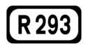 R293 road shield}}