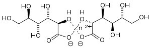 Zinc gluconate structure.svg