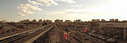 View of Downtown Richmond taken from Aberdeen Station