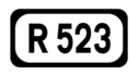 R523 road shield}}