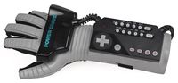 An American Power Glove controller for the NES, made by Mattel.