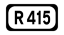 R415 road shield}}