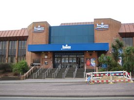 Exterior of the Bournemouth International Centre, April 2008