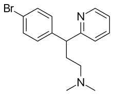 Brompheniramine structure.svg