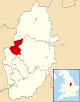 Shown within Nottinghamshire