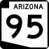 State Route 95 marker