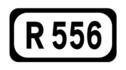 R556 road shield}}