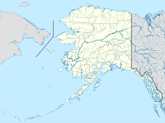 Map showing the location of Chugach National Forest