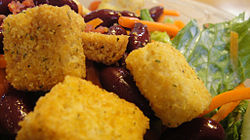 Croutons on a salad.jpg