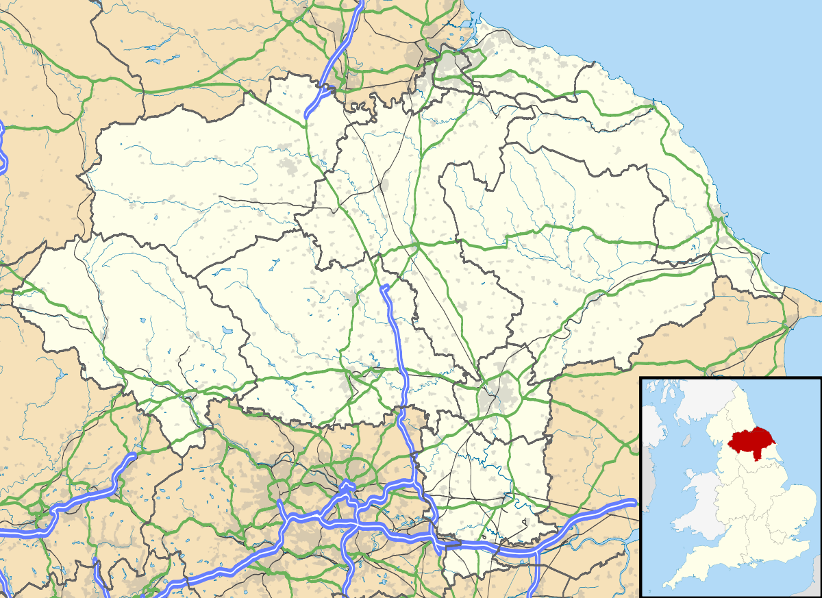 List of monastic houses in North Yorkshire is located in North Yorkshire