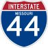 Interstate 44 marker