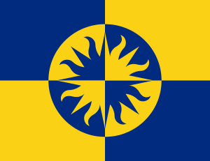 Flag of the Smithsonian Institution.svg