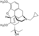 Chemical structure of Homprenorphine.