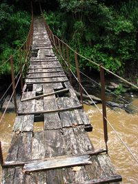 Footbridge over the Kotmale Oya