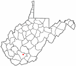 Location of Beckley, West Virginia