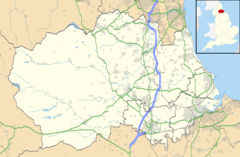 Fishburn is located in County Durham