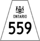 Highway 559 shield