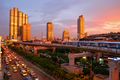 Bangkok skytrain sunset.jpg