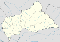 Bozoum is located in Central African Republic