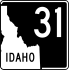 State Highway 31 marker