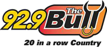 KMXN 92.9 the Bull logo.png