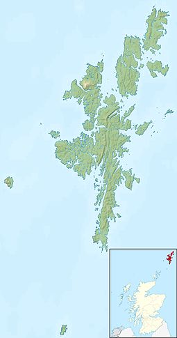 Noss is located in Shetland